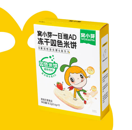 一日维A维AD冻干双色米饼