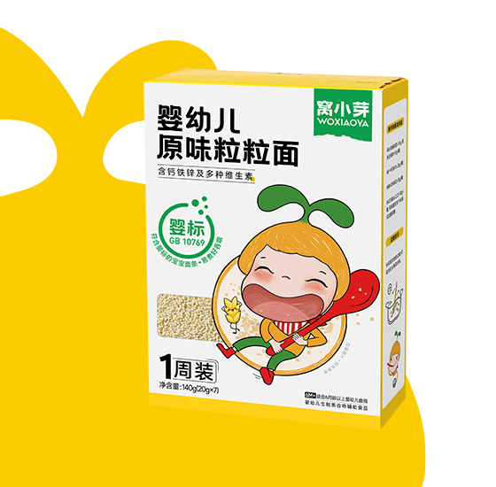 婴幼儿原味粒粒面